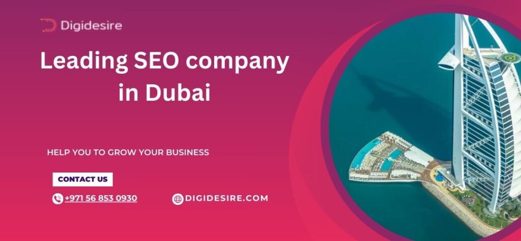 Leading SEO company in Dubai