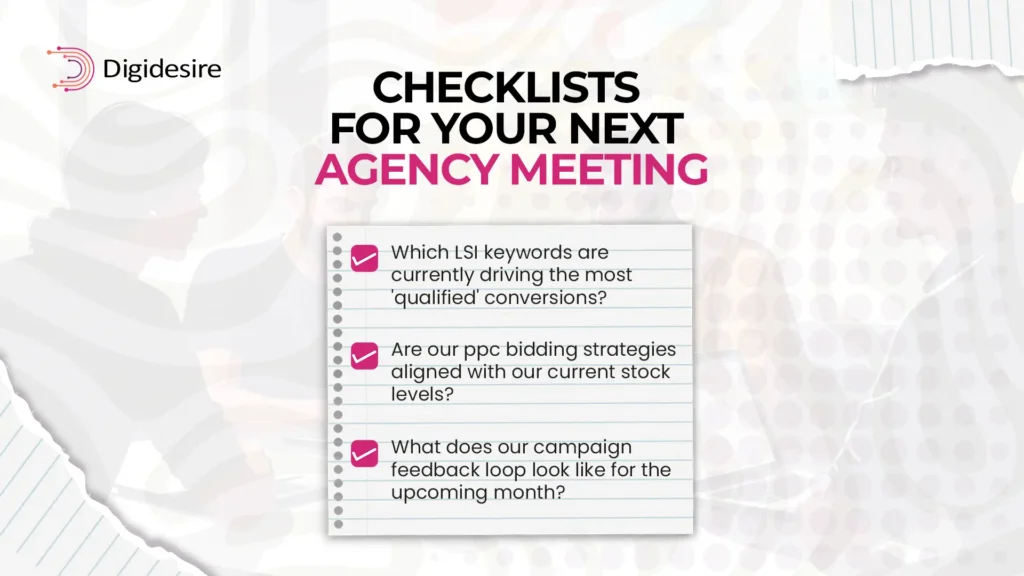 3.Checklist for Your Next Agency Meeting